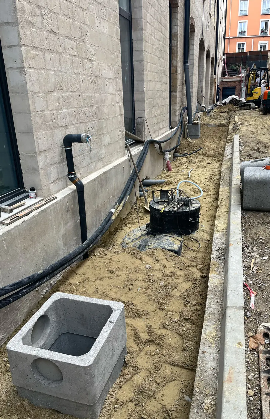 Chantier de terrassement réalisé par SPTP en Seine-Saint-Denis – photo 2