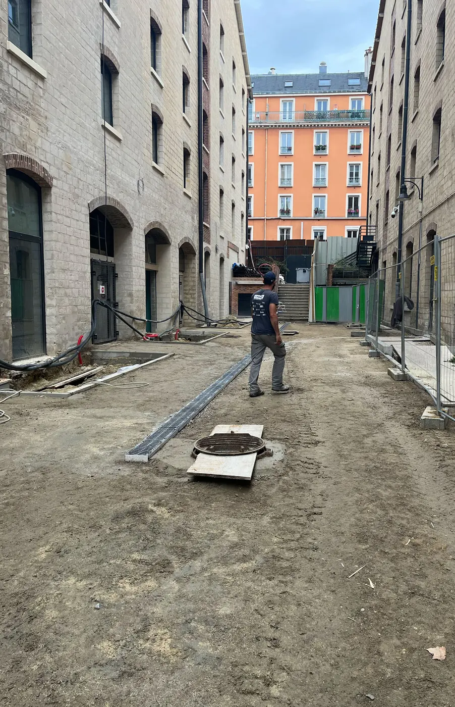 Chantier de terrassement réalisé par SPTP en Seine-Saint-Denis – photo 3