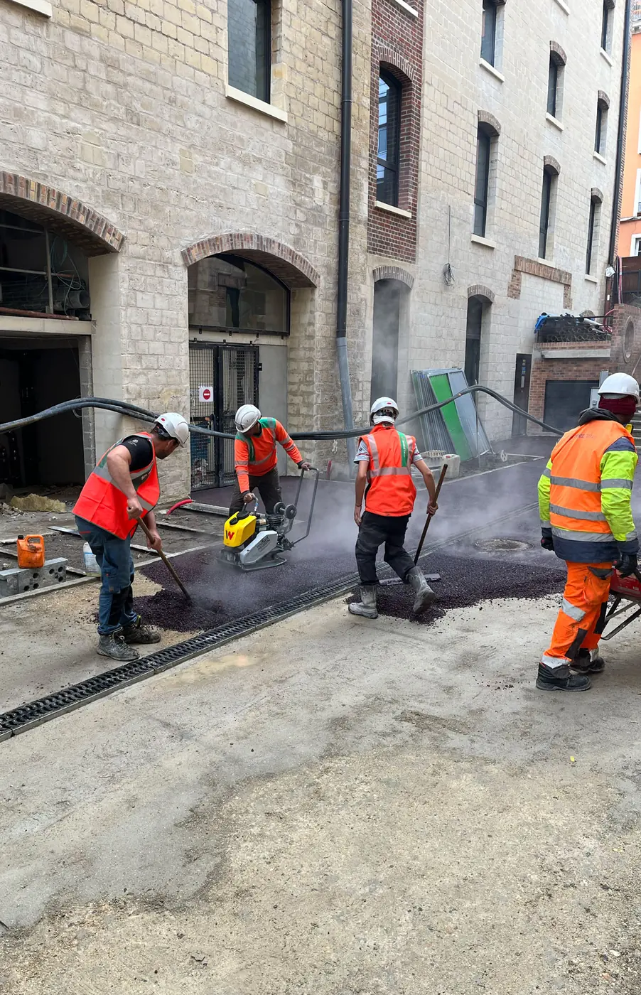 Chantier de terrassement réalisé par SPTP en Seine-Saint-Denis – photo 4
