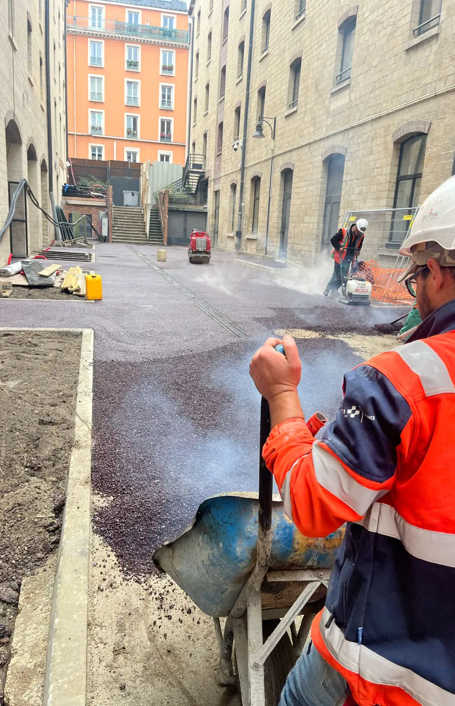 Chantier de terrassement réalisé par SPTP en Seine-Saint-Denis – photo 6