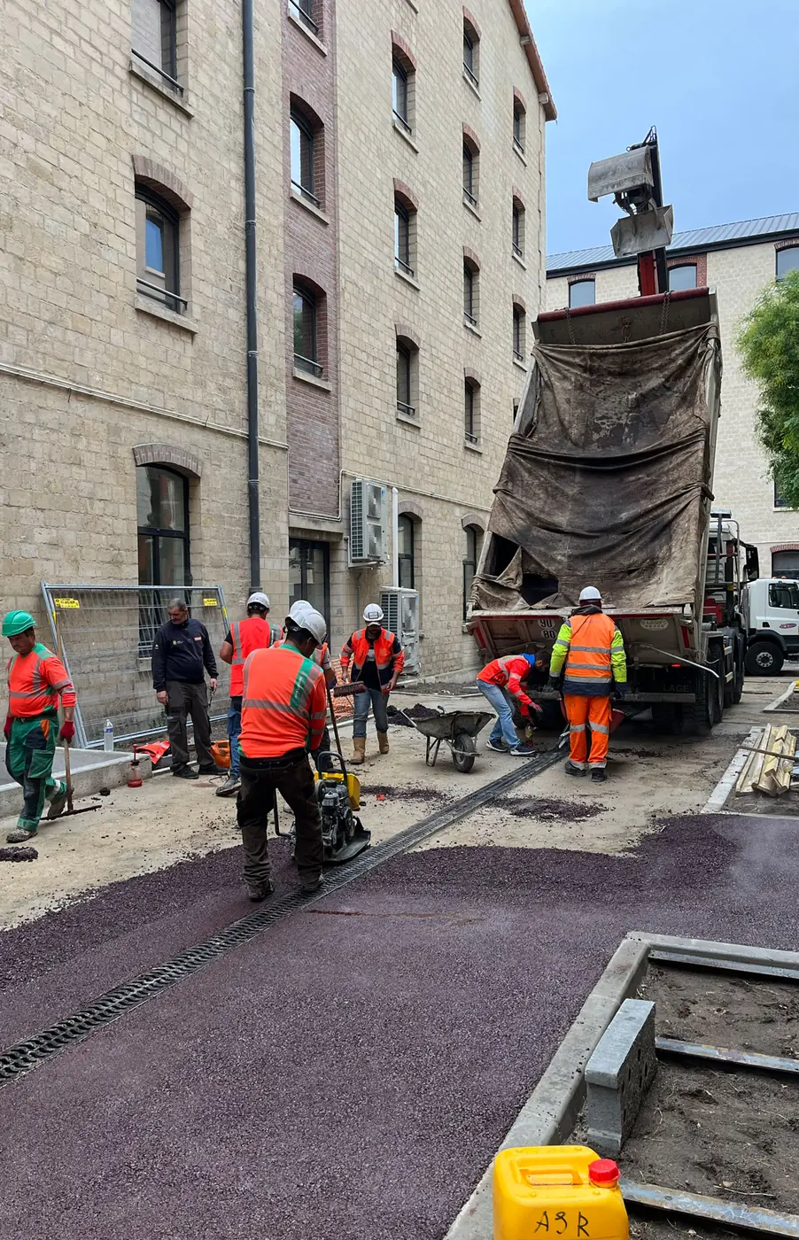 Chantier de terrassement réalisé par SPTP en Seine-Saint-Denis – photo 7
